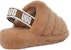 (W) UGG Fluff Yeah Slide 'Fesyen Jalanan Chestnut' 1095119-CHE