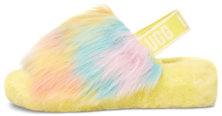 (W) UGG Fluff Yeah Slide 'Tie Dye Amarillo' 1117326-MRT Buy (W) UGG Fluff Yeah Slide 'Tie Dye Amarillo' 1117326-MRT
