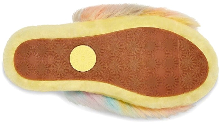 UGG 舒適耶 滑入式染色 戶外露指平底運動涼鞋 女款 黃 Details for UGG 舒適耶 滑入式染色 戶外露指平底運動涼鞋 女款 黃