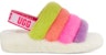 (W) UGG Fluff Yeah Slide 'Putih' 1097169-WHM