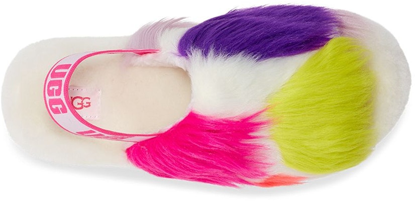 UGG FLUFF YEAH 羊皮毛一體 舒適 時尚涼鞋 女款 白色 Purchase UGG FLUFF YEAH 羊皮毛一體 舒適 時尚涼鞋 女款 白色