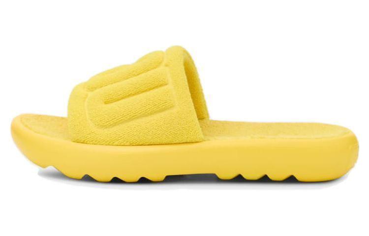 (W) UGG Fluff Yeah Slide 'Yellow'