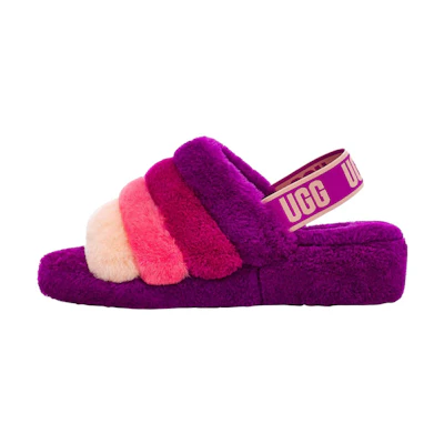 (W) UGG Fluff Yeah Slide 'Berrylicious Gradient'
