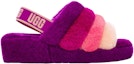 Order (W) UGG Fluff Yeah Slide Berrylicious Multi - Selipar Berbulu warna-warni 1097169-BSML