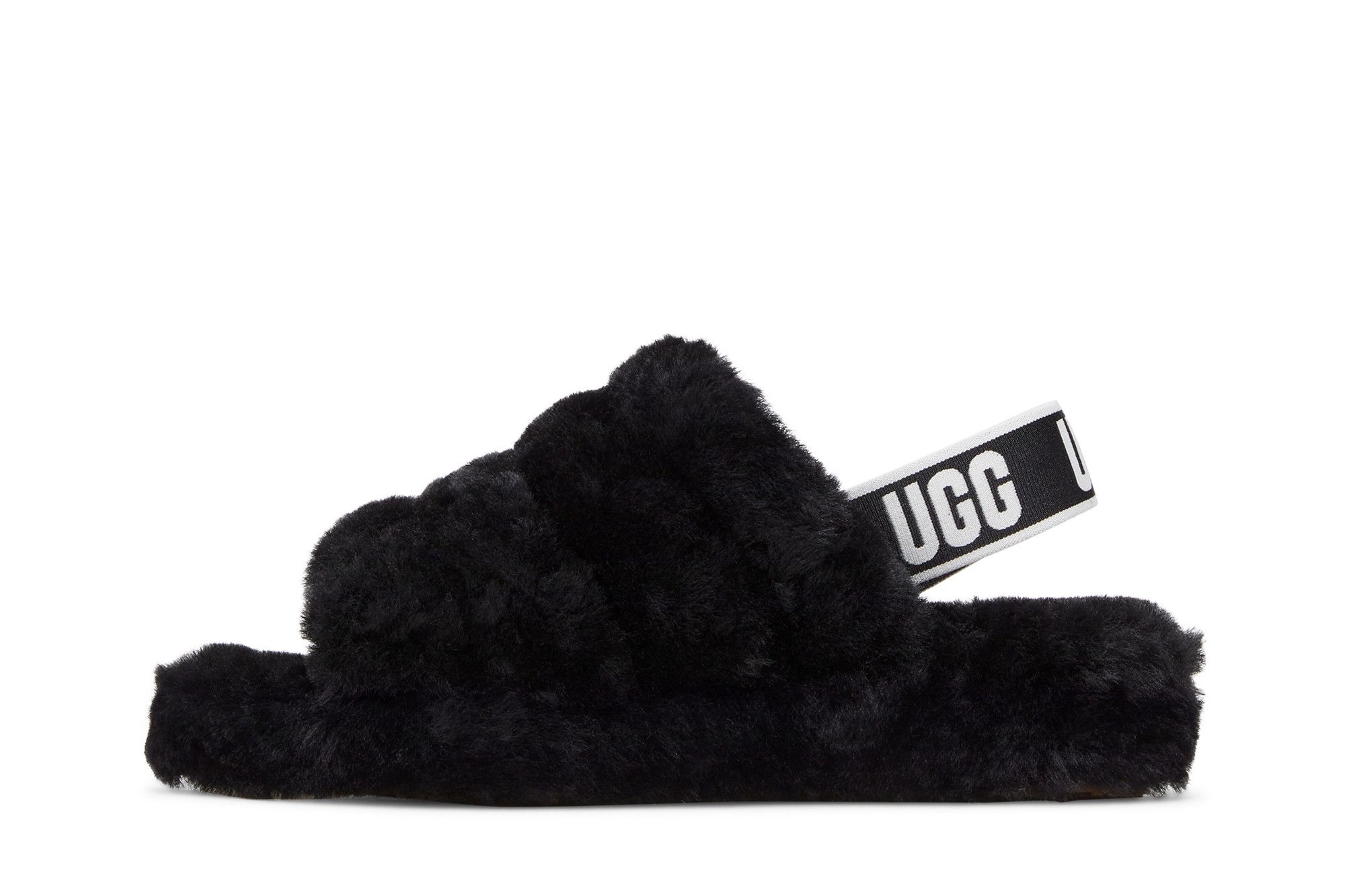 Lookbook (W) Ciabatte UGG Fluff Yeah Black 1095119-BLK