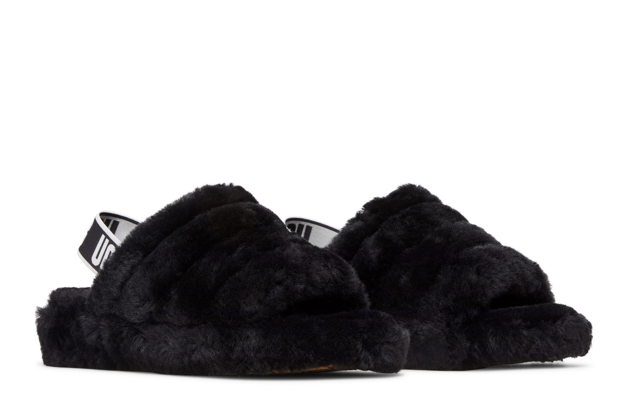 Cheap (W) Ciabatte UGG Fluff Yeah Black 1095119-BLK