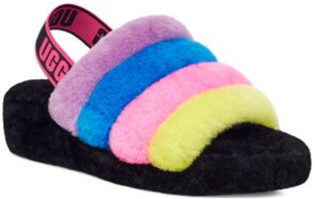 (女款) UGG Fluff Yeah 拖鞋 黑色 太妃糖粉多色 1097169-BTPM Lookbook (女款) UGG Fluff Yeah 拖鞋 黑色 太妃糖粉多色 1097169-BTPM