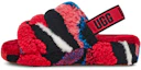 Buy (W) UGG Fluff Yeah 凉拖鞋 加州拼贴 红色 1118164-RED