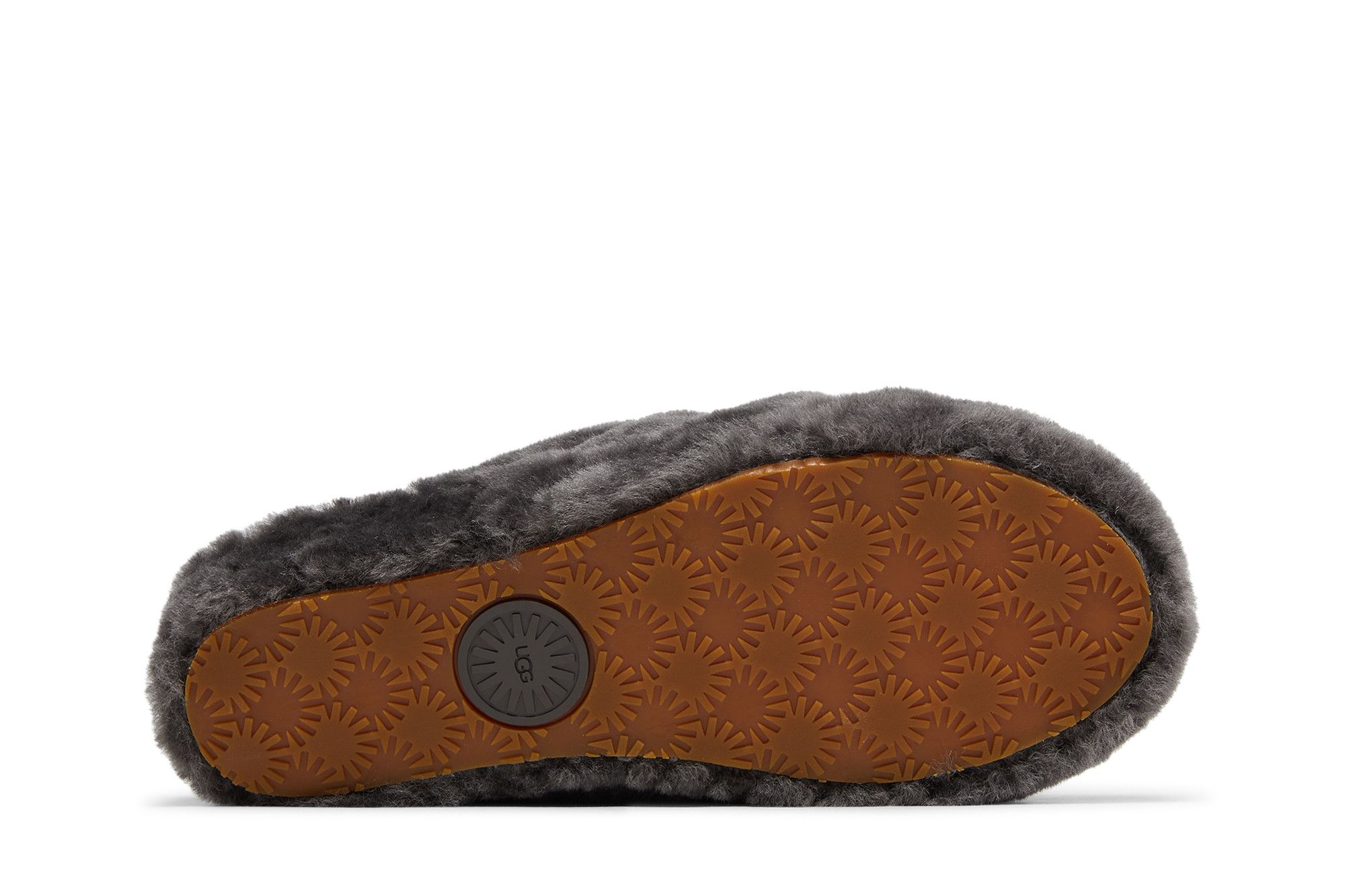 Shop (W) UGG Fluff Yeah Slide Antraciet Grijs 1095119-CHRC