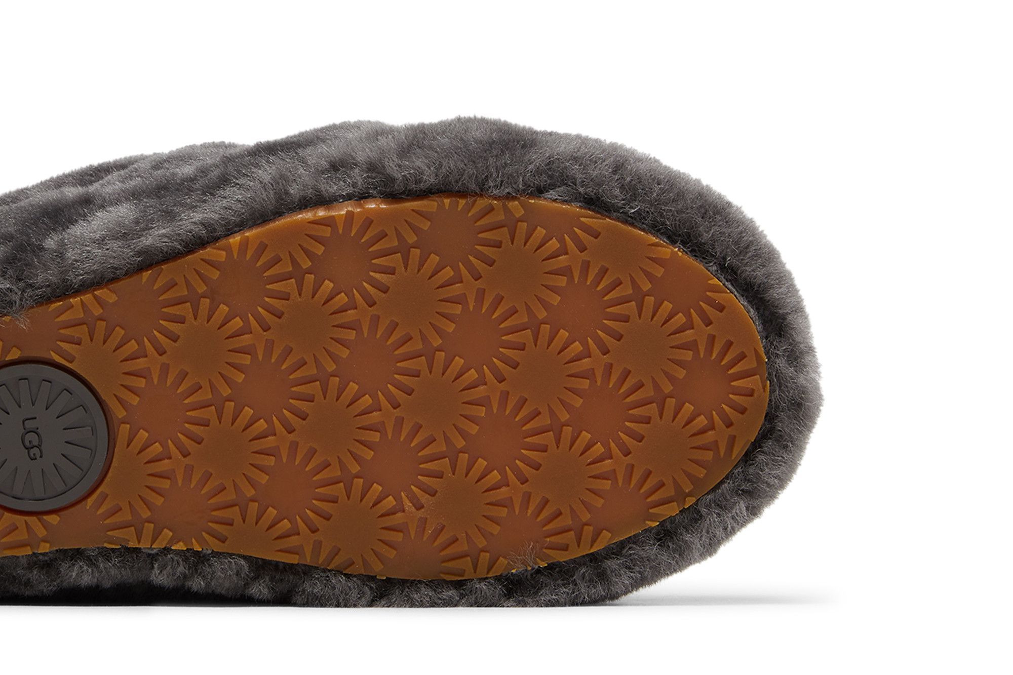 Purchase (W) UGG Fluff Yeah Slide Antraciet Grijs 1095119-CHRC