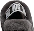 Sizing (W) UGG Fluff Yeah Slide Antraciet Grijs 1095119-CHRC