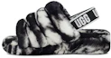 Buy (W) UGG Fluff Yeah Slide Marbre Noir Blanc 1122554-BLK