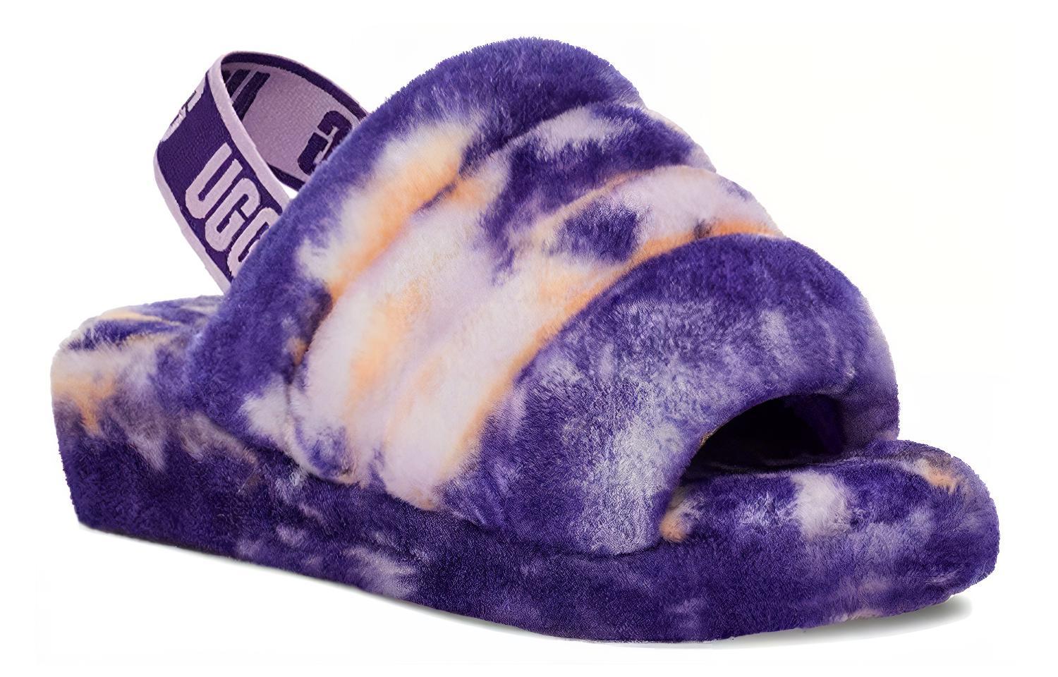 Lookbook （女款）UGG Fluff Yeah 仙履 馬貝石紫夜色 1122554-VNGH