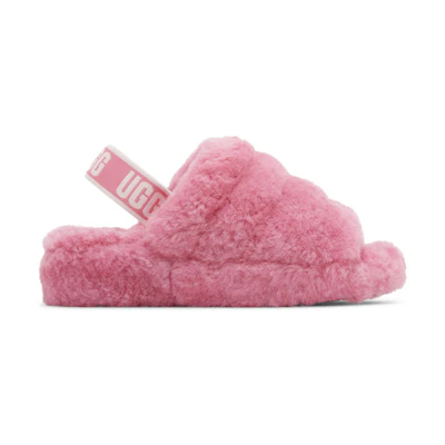 (W) UGG Fluff Yeah Slide Pink Rose