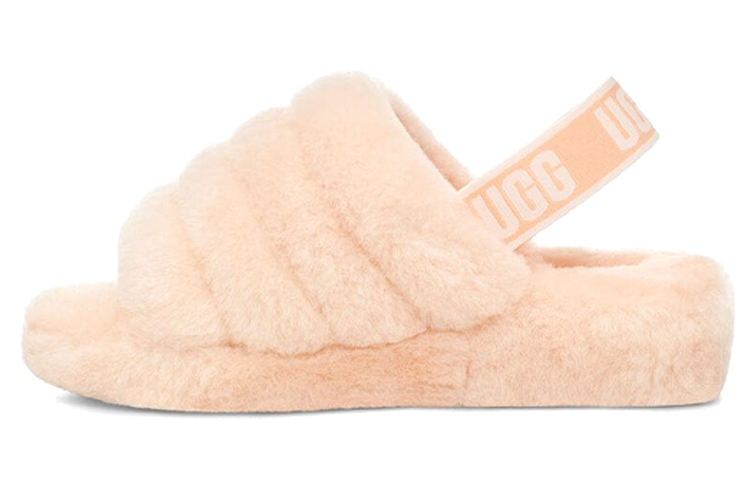 (W) UGG Fluff Yeah Slide Scallop