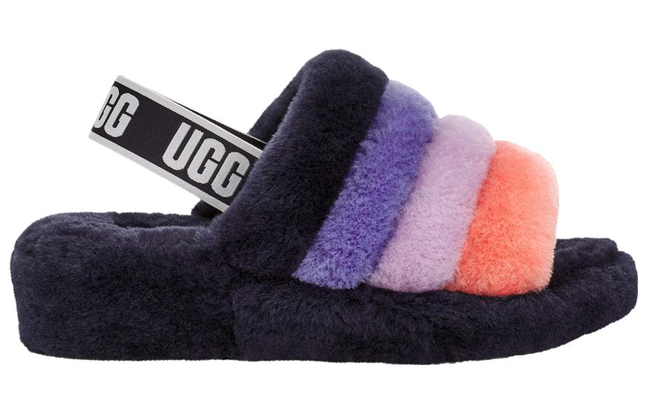 Order (W) UGG Fluff Yeah Slide Noche Estrellada Multicolor 1097169-SNMT
