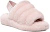 Lookbook (W) UGG Fluff Yeah Slide Tapak Tebal Kasut Pink 1095119-SLPN