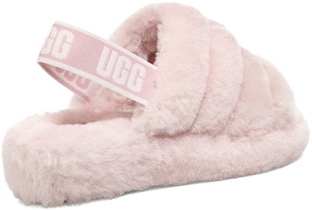 (W) UGG Fluff Yeah Slide Suela Gruesa Zapato Rosa 1095119-SLPN Shop (W) UGG Fluff Yeah Slide Suela Gruesa Zapato Rosa 1095119-SLPN