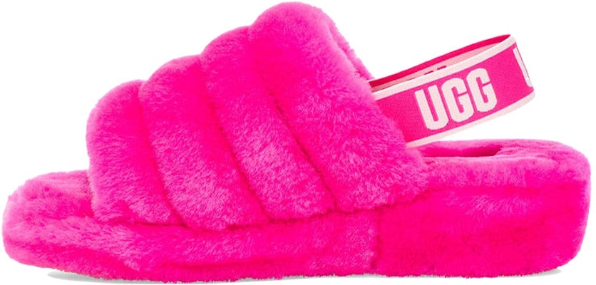 (W) UGG Fluff Yeah厚底红色拖鞋 1095119-RCR Buy (W) UGG Fluff Yeah厚底红色拖鞋 1095119-RCR