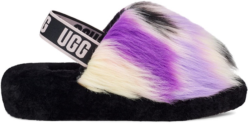 (W) UGG Fluff Yeah 染色绑带拖鞋 Magnolia款 1117326-MGNL Order (W) UGG Fluff Yeah 染色绑带拖鞋 Magnolia款 1117326-MGNL