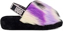 Order (W) UGG Fluff Yeah Slide Tie Dye Magnolia | Selipar Bulu Tie Dye Magnolia UGG 1117326-MGNL