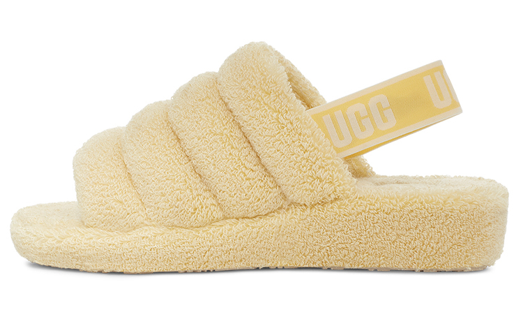 (Women) UGG Fluff Yeah Terry 'Yellow' 1127116-BPDD