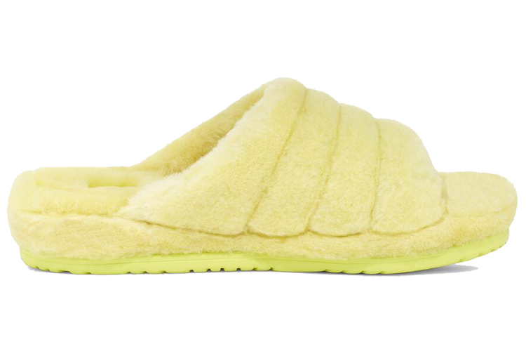 Order (W) UGG Fluff You 'Retro Fluff Sandal Neon Hijau' 1117473-MRT