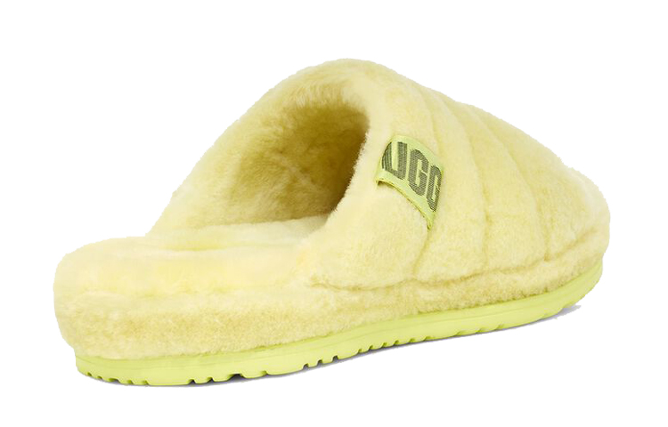 Lookbook (W) UGG Fluff You 'Retro Fluff Sandal Neon Hijau' 1117473-MRT