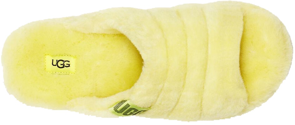 (W) UGG Fluff You 'Retro Fluff Slide Neon Hijau' 1117473-MRT Shop (W) UGG Fluff You 'Retro Fluff Slide Neon Hijau' 1117473-MRT