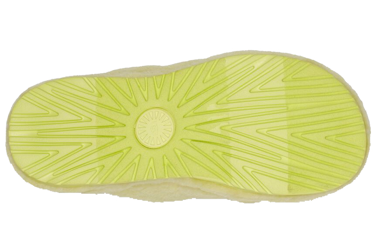 Purchase (W) UGG Fluff You 'Retro Fluff Sandal Neon Hijau' 1117473-MRT