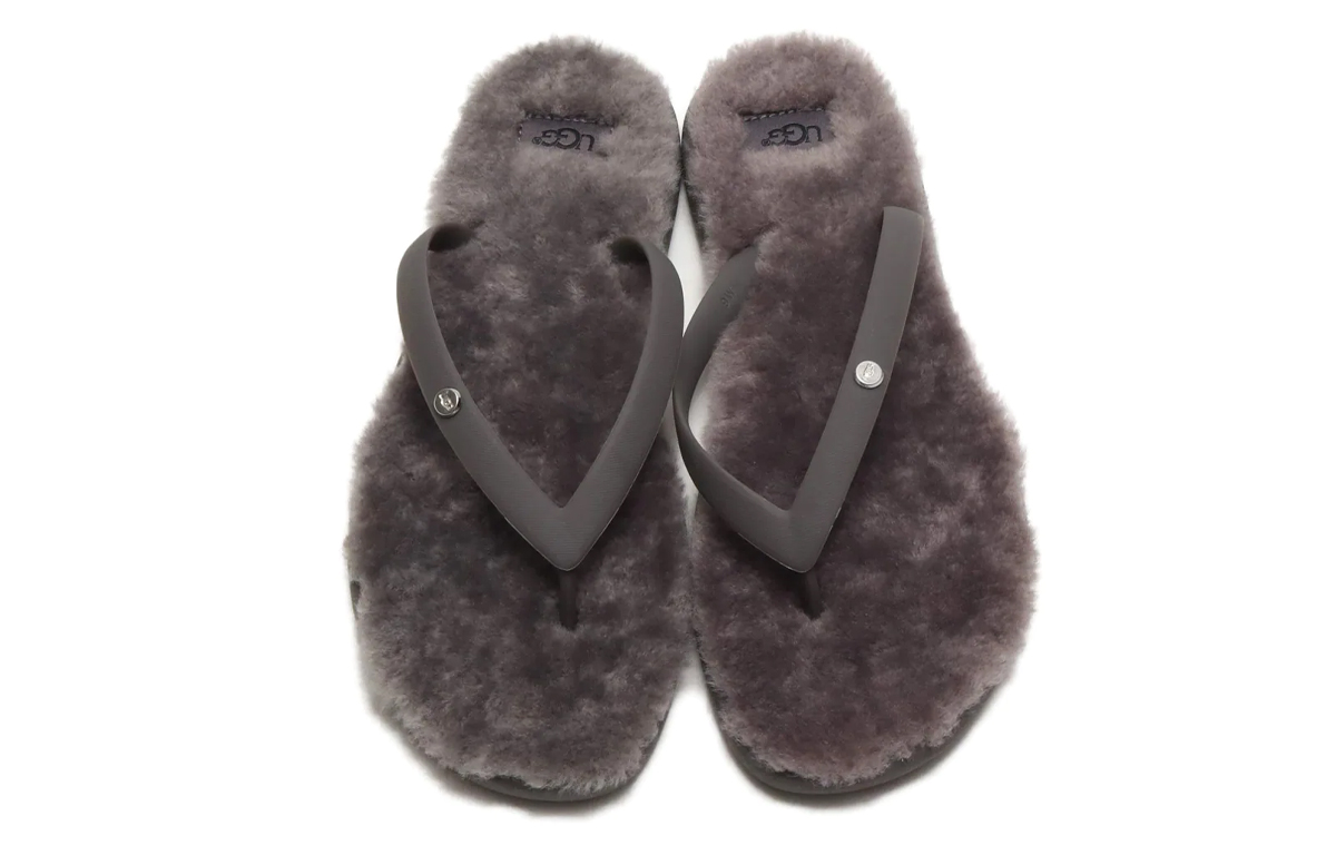 Shop (W) UGG Fluffie II ''Kohle Grau'' 1099835-CHRC