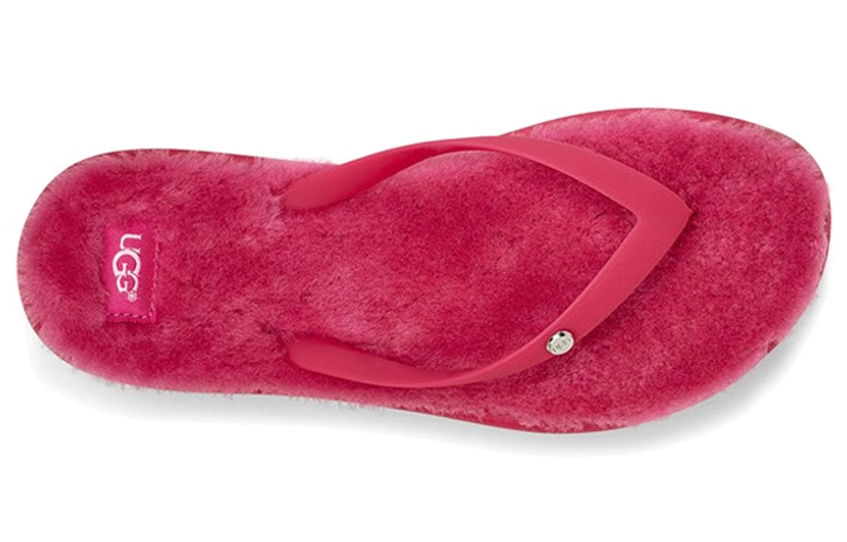 Shop (W) UGG Fluffie II ''Tiefes Pink'' 1099835-SSNG