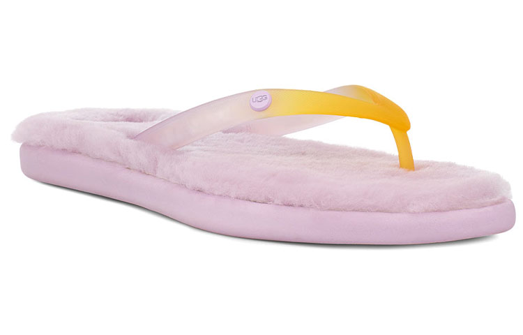 Lookbook (W) UGG Fluffie II ''Pink Gelb'' 1108590-CATR1