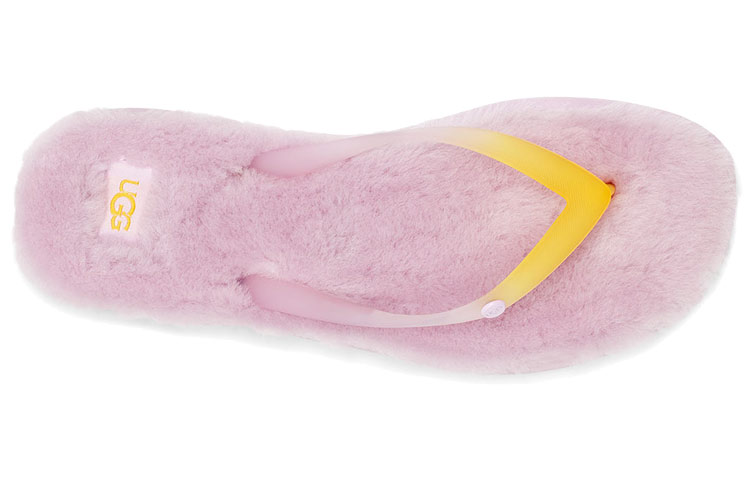 (W) UGG Fluffie II 'Pink Yellow' 圖 4