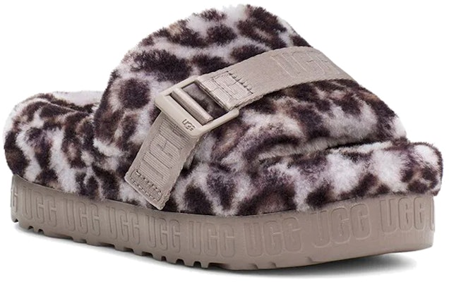 (Women) UGG Fluffita 'Grey Leopard Print' 1122556-SYGR Lookbook (Women) UGG Fluffita 'Grey Leopard Print' 1122556-SYGR