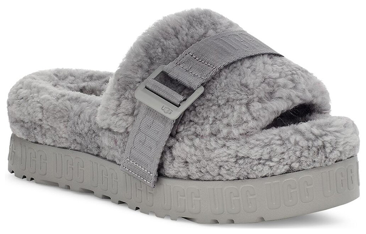 Lookbook (Women) UGG Fluffita 'Grey Sheepskin' 1113475-CBB