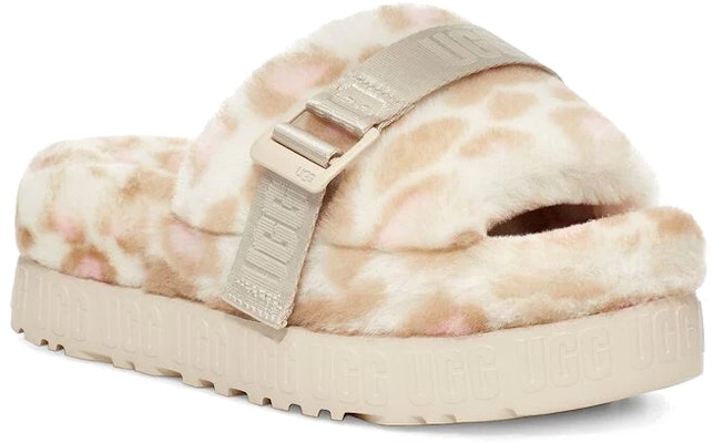 (Women) UGG Fluffita Panther Print Slide 'White' 1122556-WHT Lookbook (Women) UGG Fluffita Panther Print Slide 'White' 1122556-WHT