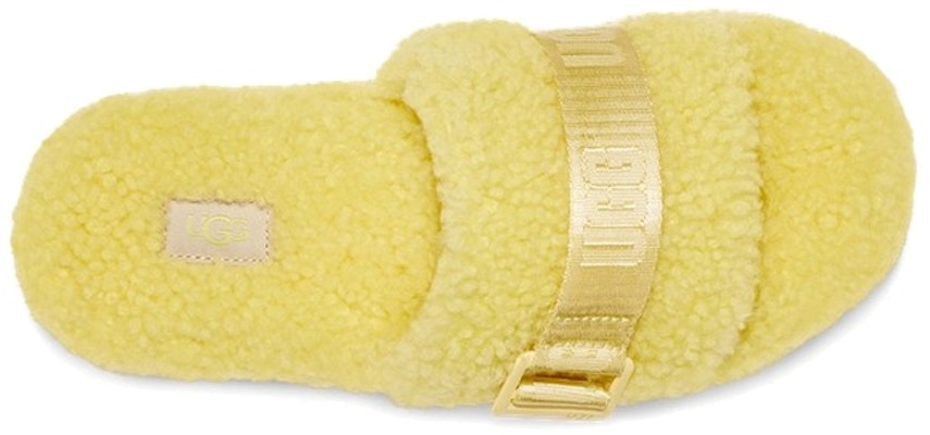 (W) Sandal Kuning Alas Tebal Luar UGG GG Fluffita 1113475-MRT Shop (W) Sandal Kuning Alas Tebal Luar UGG GG Fluffita 1113475-MRT