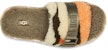 (W) UGG Fluffita Cali Collage Selipar Hijau Zaitun 1118750-OLV