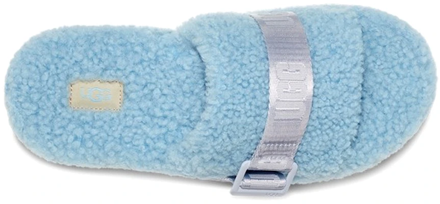 (W) UGG Fluffita Sandalia de Suela Gruesa para Exterior Azul Cielo 1113475-HRZN Shop (W) UGG Fluffita Sandalia de Suela Gruesa para Exterior Azul Cielo 1113475-HRZN