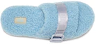 Shop (W) UGG Fluffita Sandalia de Suela Gruesa para Exterior Azul Cielo 1113475-HRZN