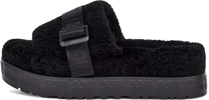 (Women) UGG Fluffita Slide Black 1113475-BLK Buy (Women) UGG Fluffita Slide Black 1113475-BLK