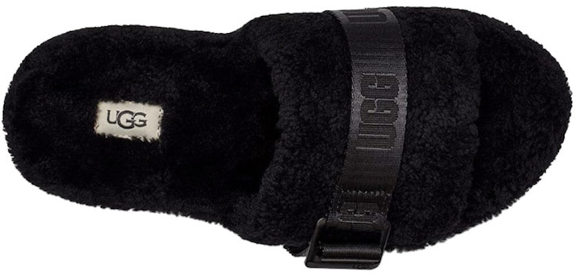 (Women) UGG Fluffita Slide Black 1113475-BLK Shop (Women) UGG Fluffita Slide Black 1113475-BLK
