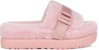 (W) UGG Fluffita Selipar Tapak Tebal Merah Jambu 1113475-PCD