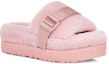 Lookbook (W) UGG Fluffita Selipar Tapak Tebal Merah Jambu 1113475-PCD