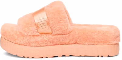 (Women) UGG Fluffita Thick Sole Slipper Pink 1113475-BYPN (Women) UGG Fluffita Thick Sole Slipper Pink 1113475-BYPN
