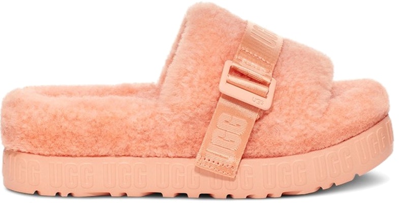 (W) UGG Fluffita Selipar Tapak Tebal Merah Jambu 1113475-BYPN Order (W) UGG Fluffita Selipar Tapak Tebal Merah Jambu 1113475-BYPN