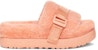 (W) UGG Fluffita Selipar Tapak Tebal Merah Jambu 1113475-BYPN