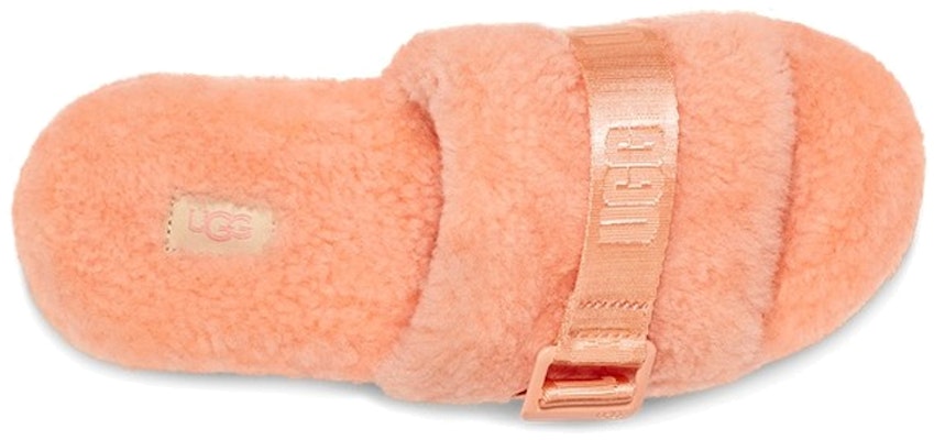 (W) UGG Fluffita Selipar Tapak Tebal Merah Jambu 1113475-BYPN Shop (W) UGG Fluffita Selipar Tapak Tebal Merah Jambu 1113475-BYPN