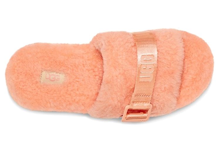 Shop (Women) UGG Fluffita Thick Sole Slipper Pink 1113475-BYPN